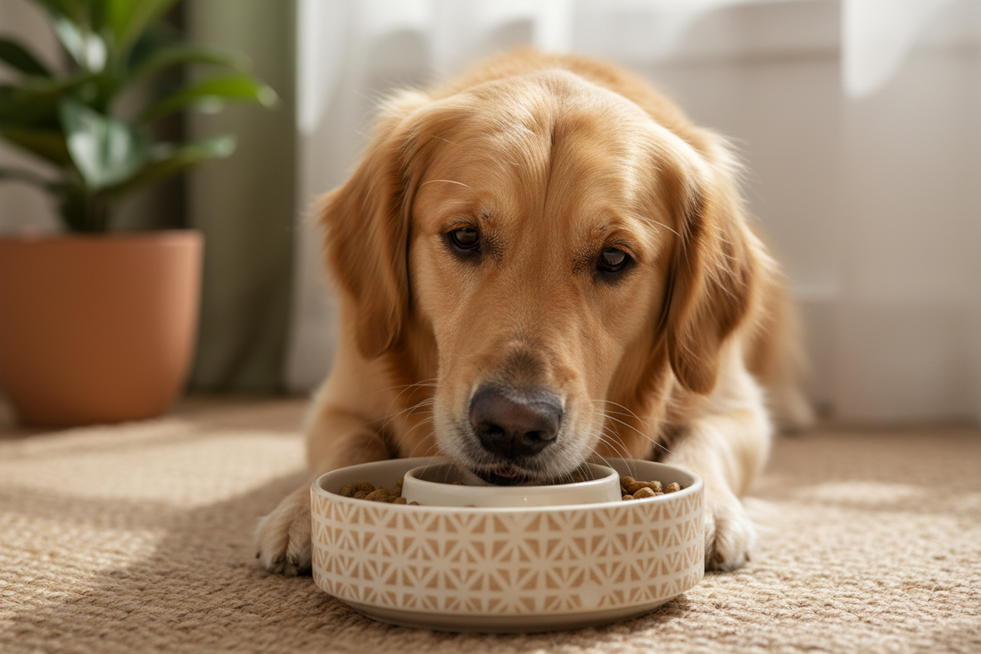 Pourquoi mon chien mange trop vite et comment y remédier ?