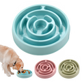 « Gamelle anti-glouton à labyrinthe pour chien et chat - Vue principale alimentation lente »