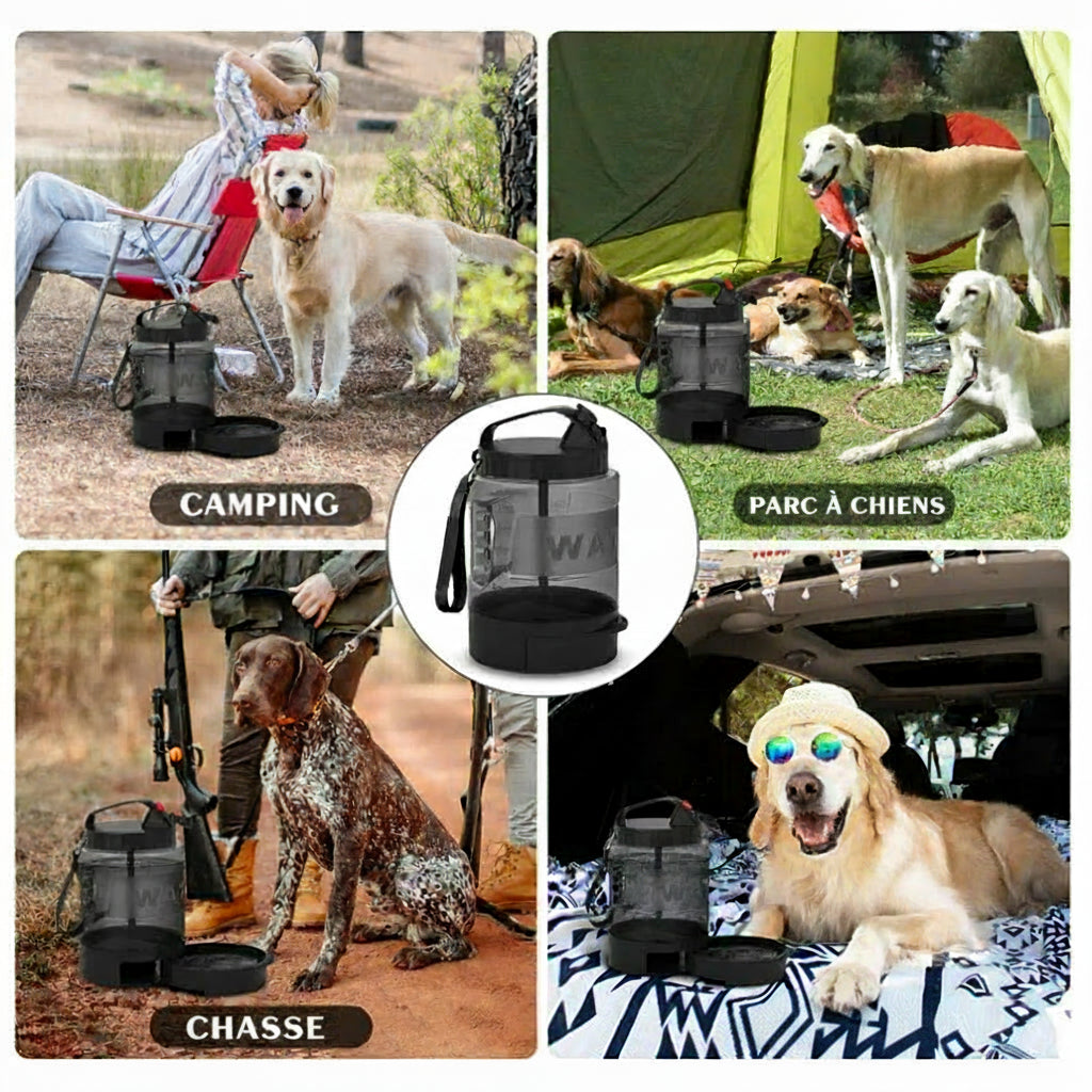courges portable chien - idéale pour randonnée et balade